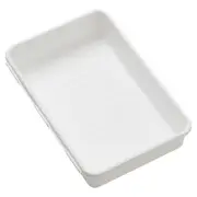 Madesmart Small Wide Interlocking Bin (White)