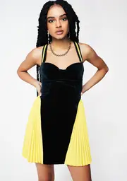 FENTY PUMA By Rihanna Side Pleated Mini Dress