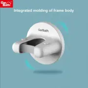 Traceless Hook Mop Rack Toilet Hole Free Mop Hook Wall Mounted Mop Organizer Hol