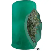 Frost Protection Bags For Plants, Reusable Plant Protection Cover With Drawstring, Garden Fleece Bags Winter Green L-120x180cm