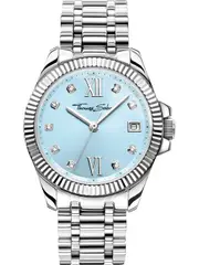 Thomas Sabo WA0405-201-209 Blue Dial Silver Stainless Steel Womens Watch