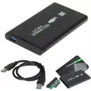 USA USB 3.0 2.5 inch SATA External Hard Drive Mobile Disk HD Enclosure/Case Box