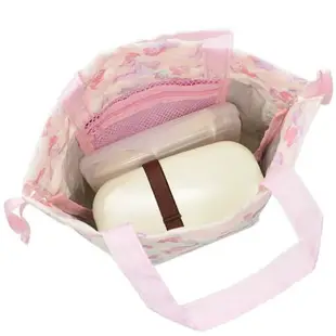 日貨 小美人魚 午餐 手提包 便當包 收納包 束口包 包包 迪士尼 公主 DISNEY 正版 J00014983