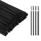 Willow Charcoal Sticks, 2-4mm / 4-5mm / 5-7mm / 7-9mm (Black, Pack of 200)