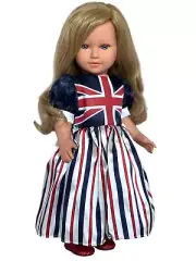 18 Inch Doll Clothes- U.K. Doll Dress Fits 18 Inch Dolls