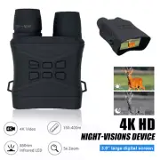 HD Outdoor Night Vision Binoculars 3" LCD 400m No Light Vision Hunting Telescope