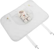 GANAZONO Car Seat Protector Kick Mat Pockets Back Seat Cover for Boys and Girls Design