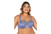 Berlei Luminous Embroidered Minimiser Bra Violet Yxrl