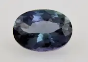 2.77 Ct Natural TANZANITE IGI Certified Eye clean Oval Cut