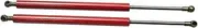 Front Bonnet Hood Modify Gas Struts Carbon Fiber Spring Damper Lift Support Absorber Compatible With Presage U31 2003-2009(RED CARBON FIBER)