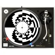 Stroboscope Stereoscopic Disc #2 Slipmat Turntable 12" Record Player Audiophile