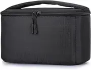 Lightweight Partition Padded Insert Protection Storage Camera Case Cover Photo Bag Fit for Leica Fit for Nikon Fit for Sony Fit for Fujifilm(Black)