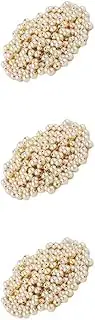[BEALIFE] 3 Set of Spacer Beads Seamless 4mm Smooth Electroplated Surface Handicraft Supplies Small Accessories Handmade Ornaments KC4mm, KC4mm 3Set