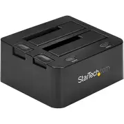StarTech USB 3.0 Dual SSD / HDD Dock w/ UASP for 2.5 3.5in SATA 6 Gbps