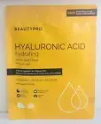 Beauty Pro Hyaluronic Acid Anti Ageing Hydrating Facial Sheet Mask Vegan 22ml