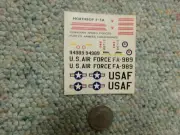 Airfix decals 1/72 Northrop 5A Canadian Armed Forces L58