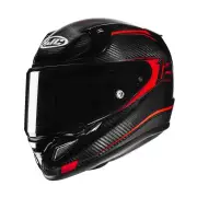RPHA 12 Carbon Keres Black Red Full Face Helmet