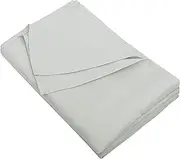 Twin Size Japanese Futon Covers - 100% Egyptian Cotton Futon Slipcovers - Floor Futon Mattress Cover with Zipper - Zippered Futon Cover - Washable Japanese Futon Mattress Cover Soft Skin, Silver