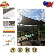 Versatile 8' x 12' Rectangle Sun Shade Sail - Stylish Canopy for Your Lifestyle