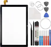 Touch Screen Panel Digitizer (Without LCD Display) Compatible with Apolosign M108 10.1 inch with Tools