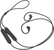 Wireless BT Adapter Cable Low Latency Earphone Cable with Mic and Controller for Music and Gaming Black