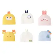 Elastic Hospital Hat Soft Comfortable Newborns Baby Fetal Caps Cartoon Brimless