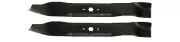 (2) USA Mower Blades® Mulching for Troy Bilt 490-110-M115 42" Deck