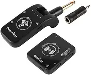 Laroal Surveillance Headphones Wireless in-Ear Monitor System with Transmitter and Receiver for Stage Wireless Headphones Monitor Transmission