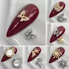 Christmas Snowflake Nail Snowflake Nail Charm Christmas Style for Cellphone