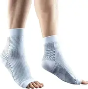 Comprex Ankle Sleeves, Ankle Compression Sock, Soothe Relief Socks for Neuropathy Pain Women, Nano Socks for Men Neuropathy, Foot Pain Relief Socks, Massage Socks, Plantar Fasciitis Night Sock