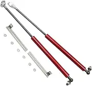 TSUBASA Lift Supports for Scion FR-S 2012-2016 for Toyota 86 for Subaru BRZ 2012-2018 Front Bonnet Hood Modify Carbon Fiber Gas Charged Shock Dampers Spring Struts Bar (2 PCS) (Red Carbon Fiber)