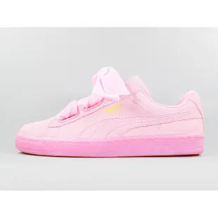 【紐約范特西】現貨PUMA SUEDE HEART RESET 363229-02 蝴蝶結緞帶 粉紅配色 麂皮 女鞋