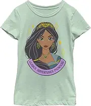 [Disney] Little, Big Aladdin Live Action Future is Female Girls Short Sleeve Tee Shirt