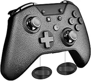 Switch Controller, Wireless Controller Compatible Nintendo Switch/Switch OLED/PC/Android/IOS with Turbo Motion Vibration (Black)