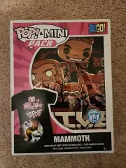 Teen Titans Go Pop & Mini Pack Mammoth Size Medium T-Shirt & Mini Pop -Brand New