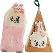 Animal Socks - Cozy Warm Fuzzy Socks | Comfy Socks for Women Teen Girls, Funny Socks for Women, Plush Socks for Pouxa