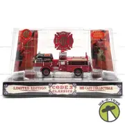 Code 3 Classics Chicago Fire Department Die Cast Fire Engine E64 Ltd Ed #12372