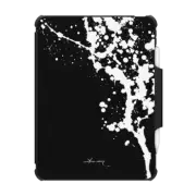 iPad Air (4th/5th gen) Impact Folio Case white on black