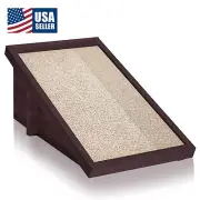 Premium Cat Scratcher Incline Wedge Scratchy Ramp zBoard Catnip Included