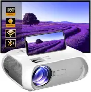 MMOGA T9 WiFi Mini Projector, Full HD 1080P Portable Video Projector