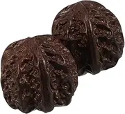 Yardwe 2pcs Hand Exercise Balls for Elderly Walnut Fitness Portable Exercise Equipment for Seniors and Rehabilitation