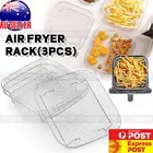 Air Fryer Dehydrator Rack 3 Layer Grill Basket Baking Tray Accessories HOT