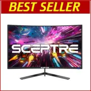 Immersive 24-Inch Curved Monitor with 165Hz Refresh Rate & FreeSync Technology