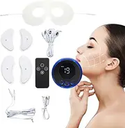 Electric Face Massager - EMS Facial Device, Microcurrent Facial Device | Beauty Instrument Lifting Microcurrent Facial Massager with 8 Massage Modes, Portable Face Care Tightening for Women Girls Men