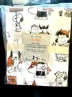 Snoopy Pottery Barn Peanuts HALLOWEEN TWIN Sheet set Holiday school dog kid gift