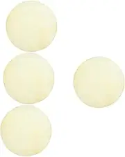 Abaodam 4pcs African Drum Skin Cover Replacement Sheepskin Head Noise Reduction Drum Fitting