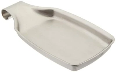 Stainless Steel Spatula Spoon Rest,Silver