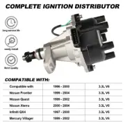 Ignition Distributor for Nissan Pathfinder Frontier Xterra Quest Villager 3.3L (for: Nissan)