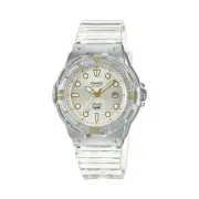 Casio Women's Transparent White Water-Resistant Watch - LRW-200HS-7EVCF
