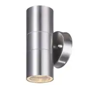 Outdoor Up and Down Wall Light - Stainless Steel Exterior Wall Light GU10 LED